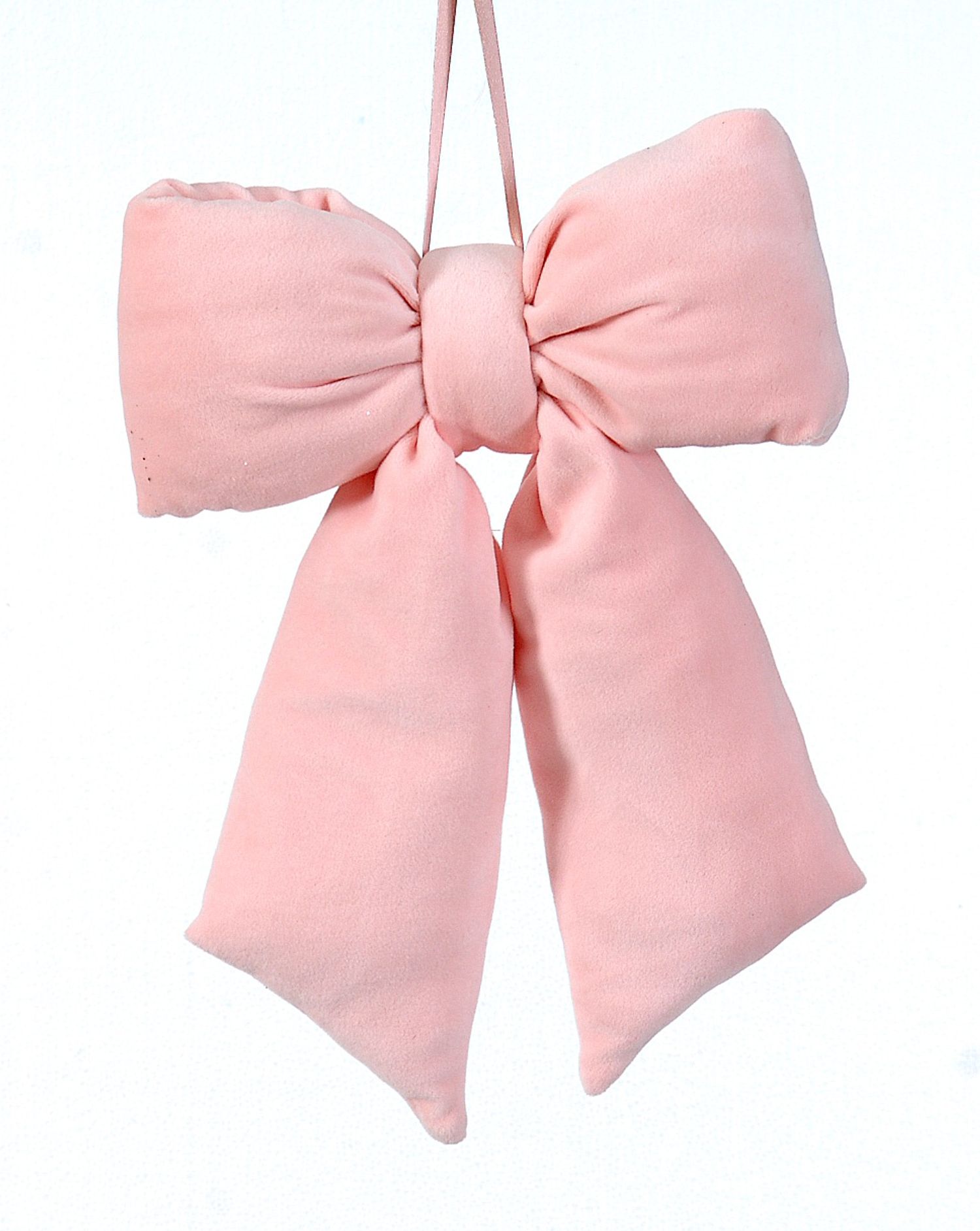 Velvet pink bow