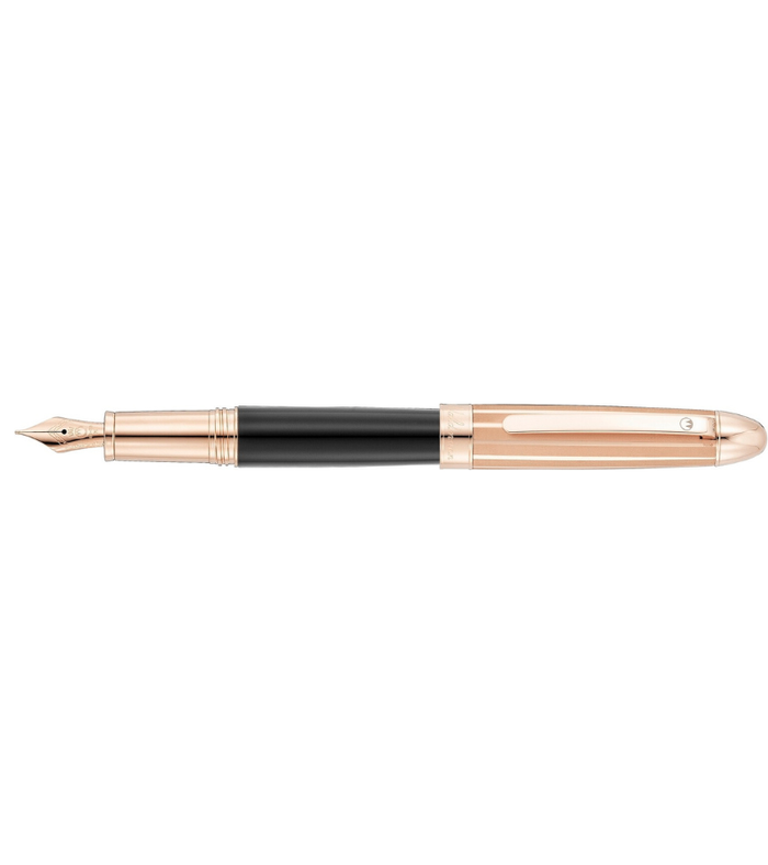 Waldmann Précieux Rose Gold Fountain Pen 18kr Gold Medium Nib 