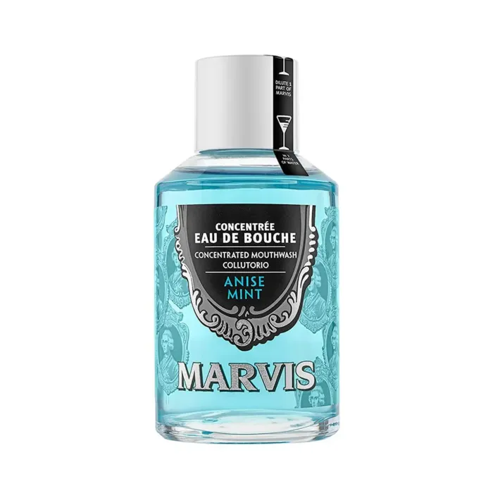 Marvis mouthwash anise mint 120ml X6 / 1589 /