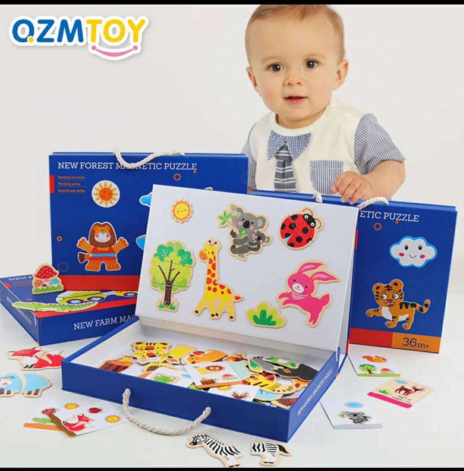 new animal magnetic puzzle