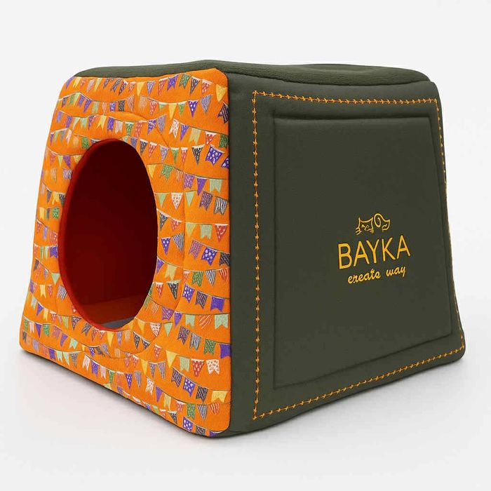 Нохой муурны буудаг байшин хатагмалтай