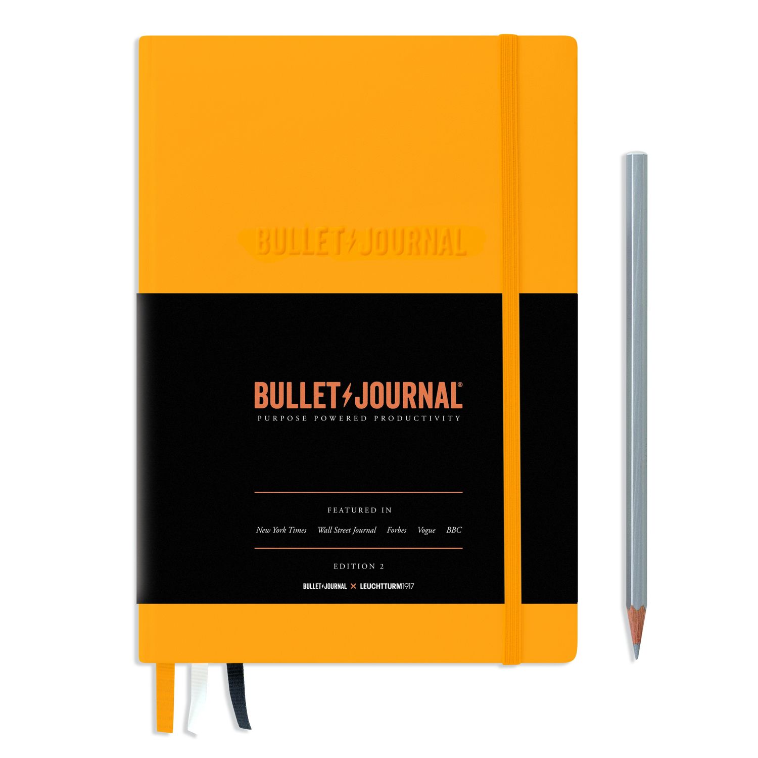 Yellow24, Bullet Journal - Edition 2, Medium (A5), 120 g/m² paper, 206 S., dotted