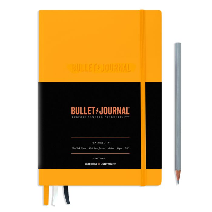 Yellow24, Bullet Journal - Edition 2, Medium (A5), 120 g/m² paper, 206 S., dotted