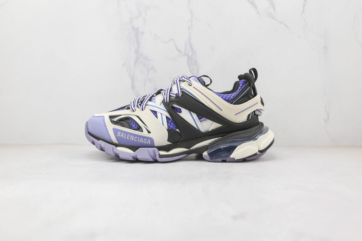 Balenciaga Track Purple White Grey