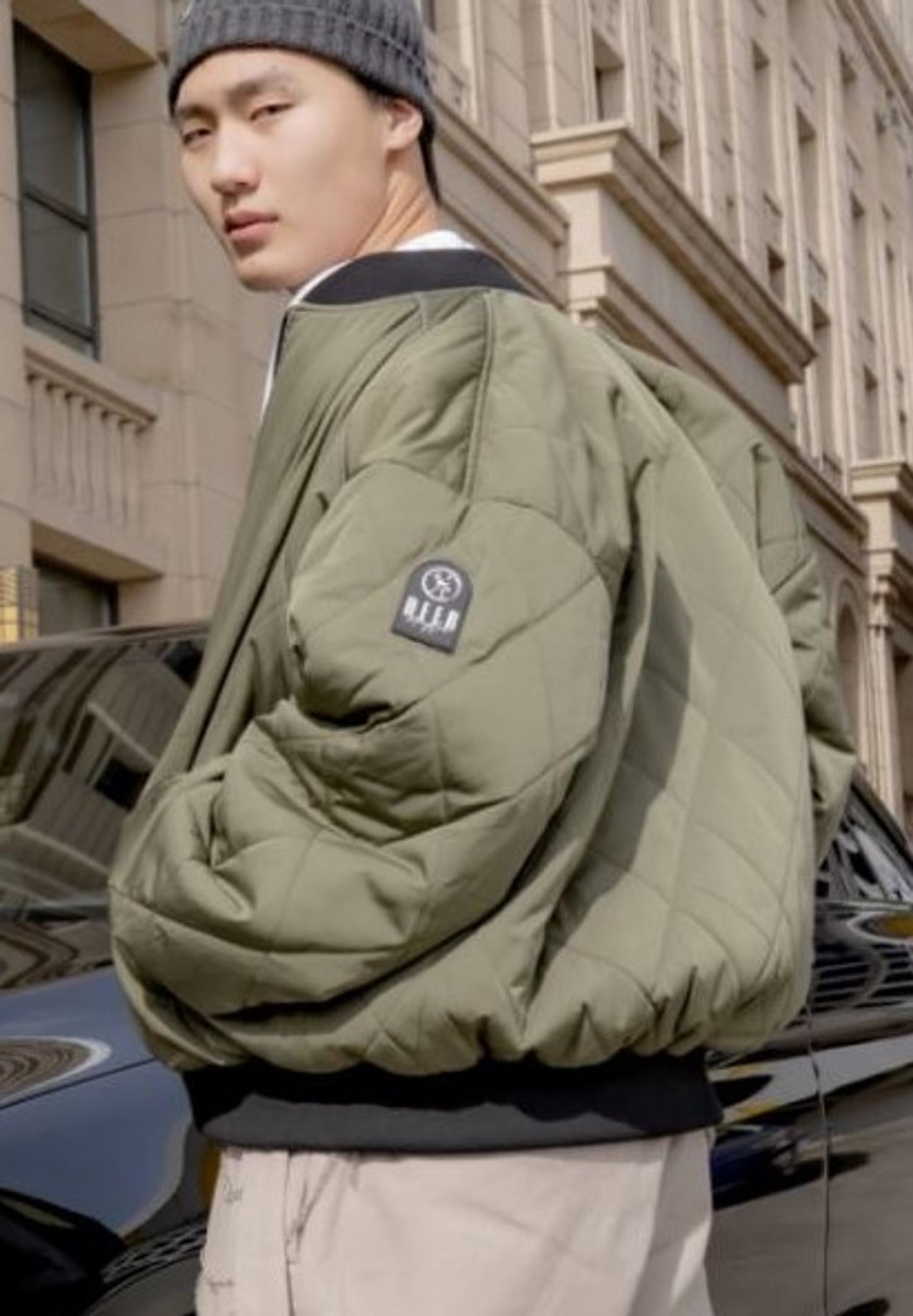 Бомбер oversize