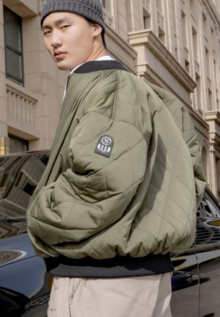 Бомбер oversize