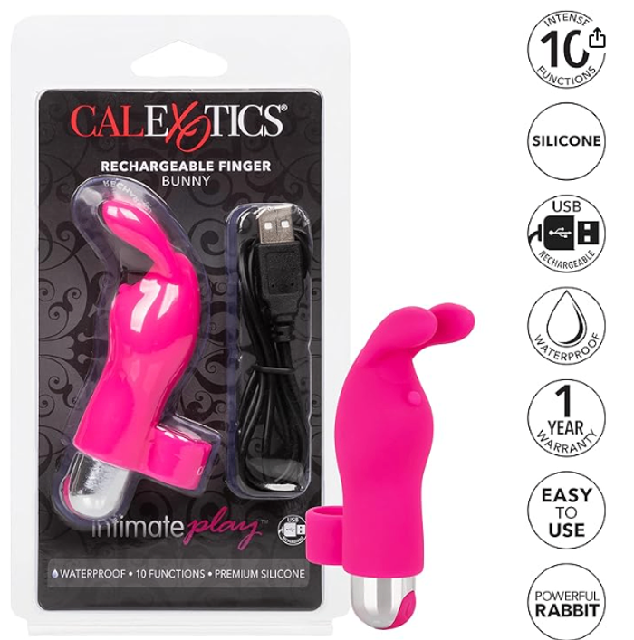 CalExotics Intimate Play™ Rechargeable Finger Bunny