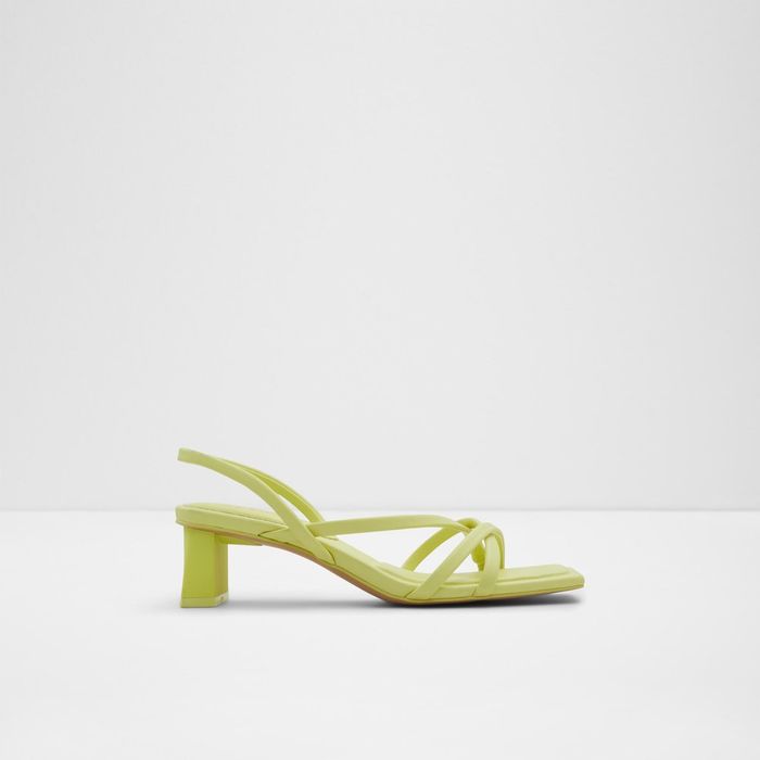 MINIMA-720-MEDIUM YELLOW-Ladies Dress Sandals