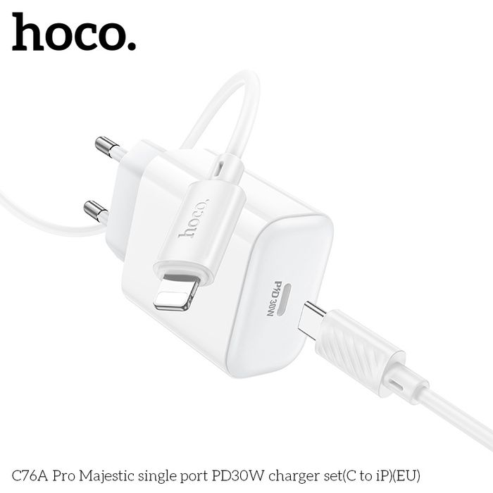 C76A Pro Majestic single port PD30 Ватт Цэнэглэгч (C-iP)(Евро) 