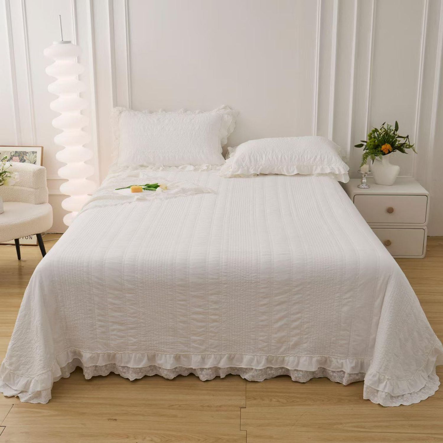 Зөөлөн цэвэр даавуун орны бүтээлэг