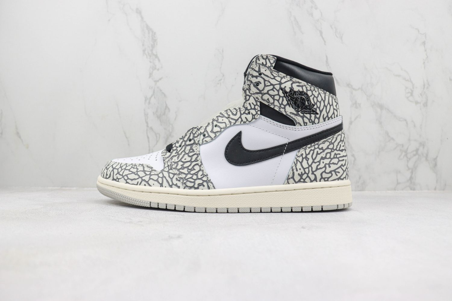 Jordan 1 Retro High OG White Cement