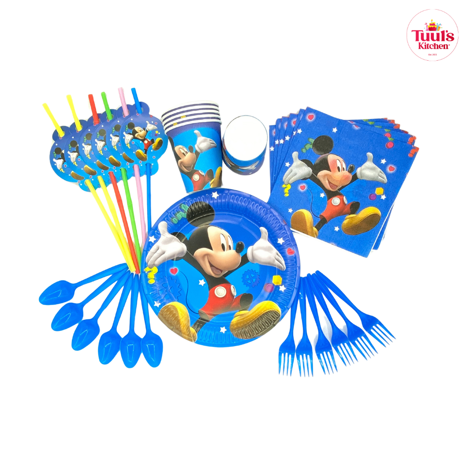 Mickey mouse аяга таваг сэт / 6 хүний