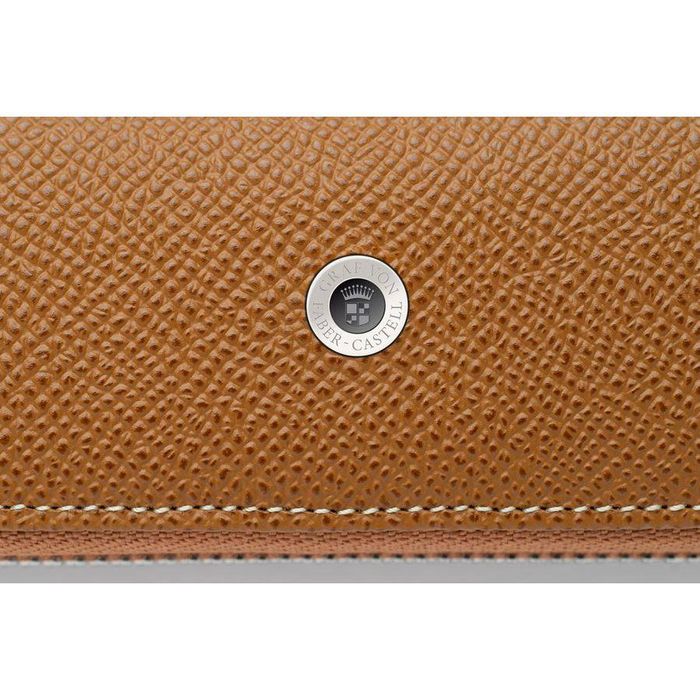 Graf von Faber-Castell zipper 2pens with Epsom Cognac 