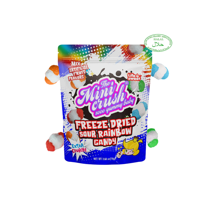 Minicrush Sour Rainbow droplet 76гр