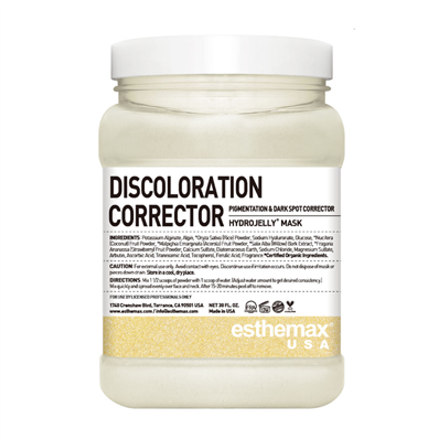 Discoloration corrector 