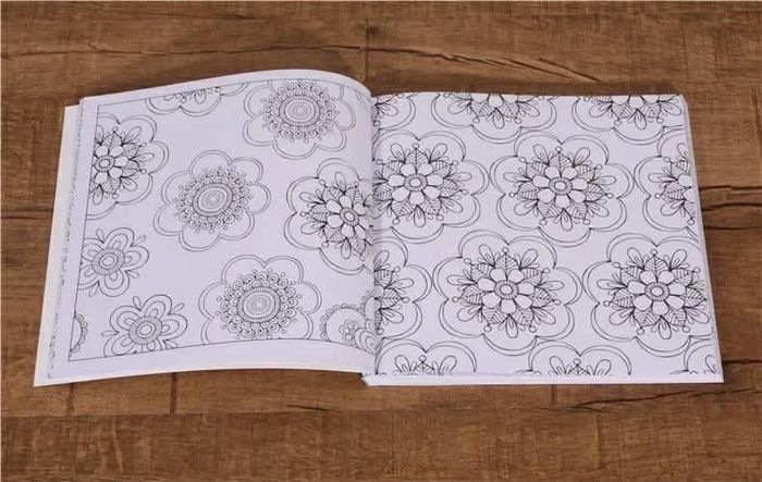 Zen colouring book