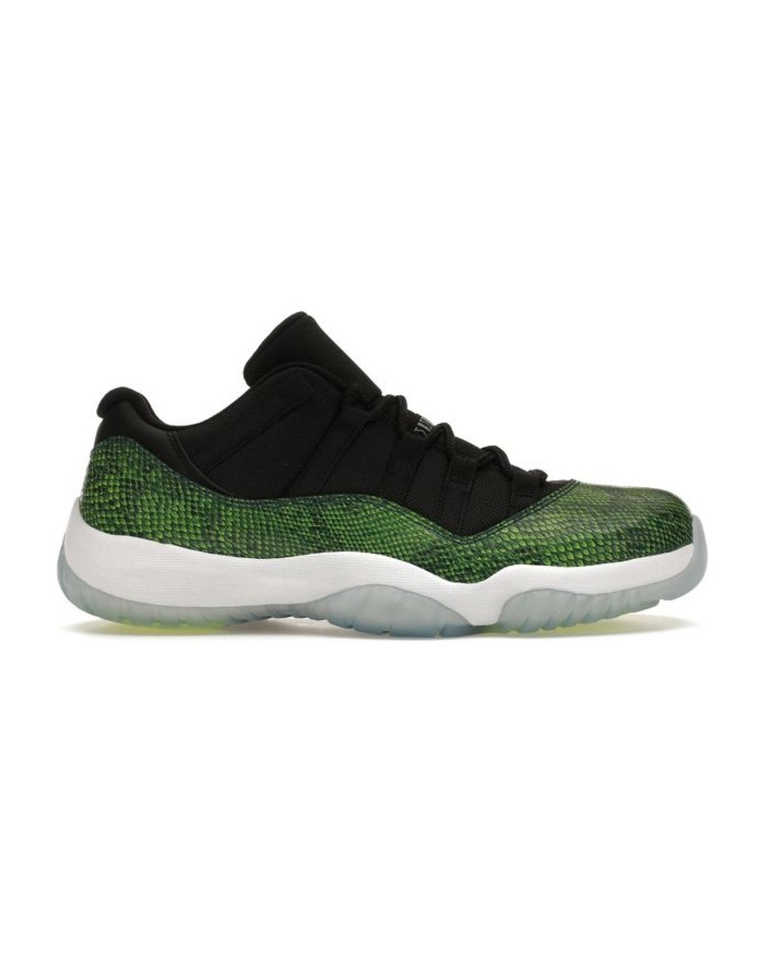 Jordan 11 Retro Low Green Snakeskin