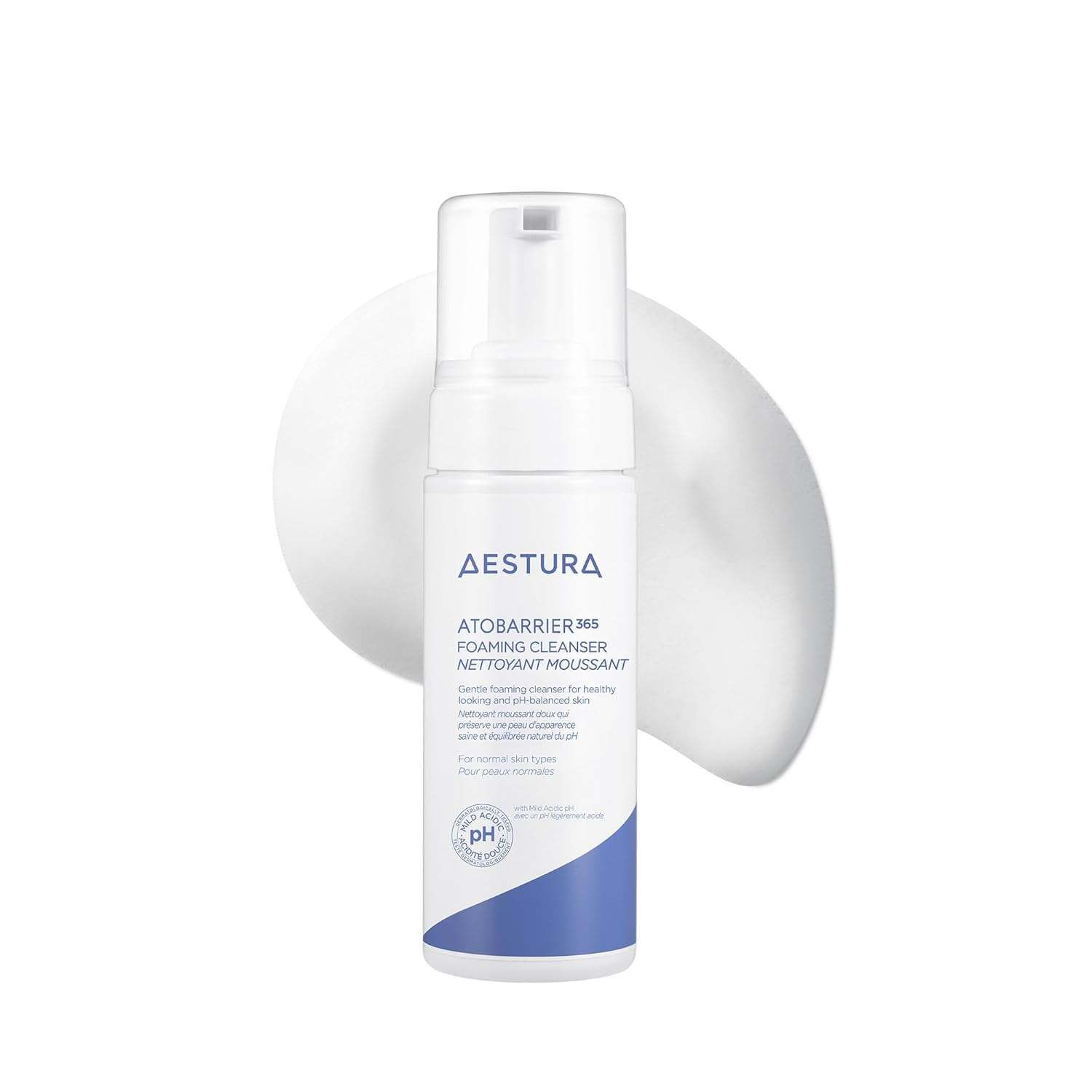 AESTURA ATOBARRIER365 Gentle pH-Balanced Foaming Cleanser with Ceramides 