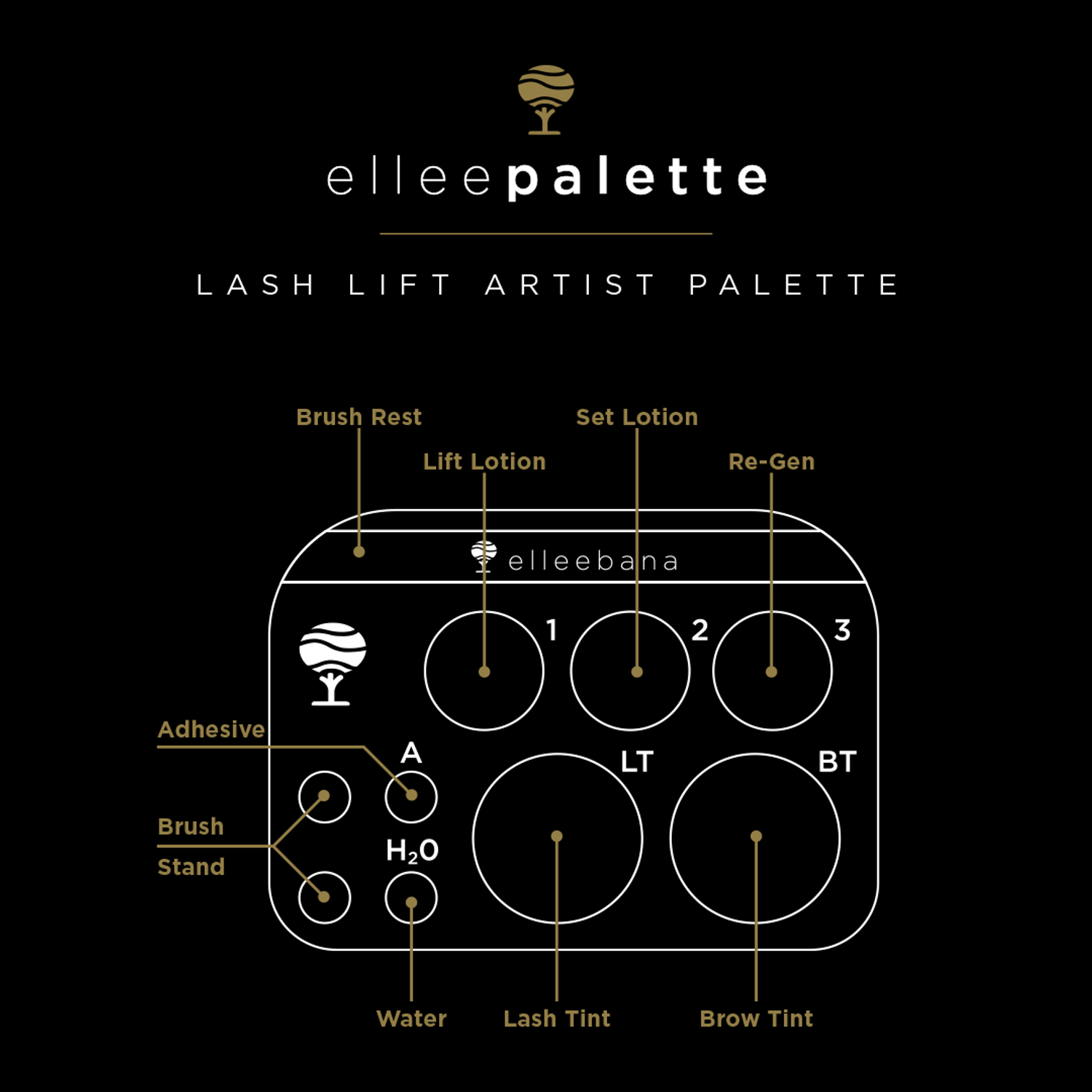 ElleePALETTE - Black