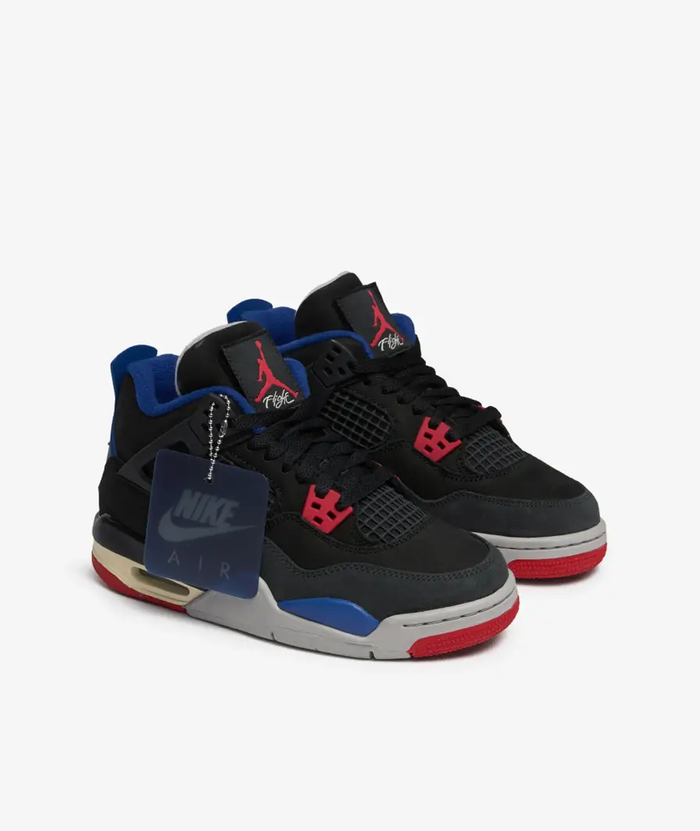Air Jordan 4 Retro OG (GS) "Rare Air" - Black