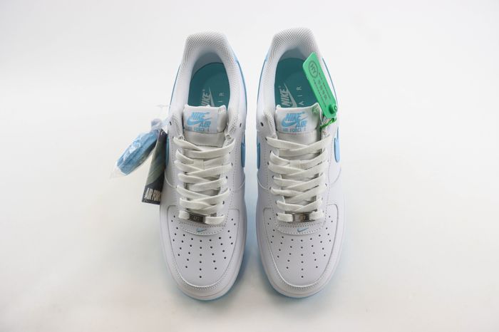 Nike Air Force 1 Low '07 White Aquarius Blue
