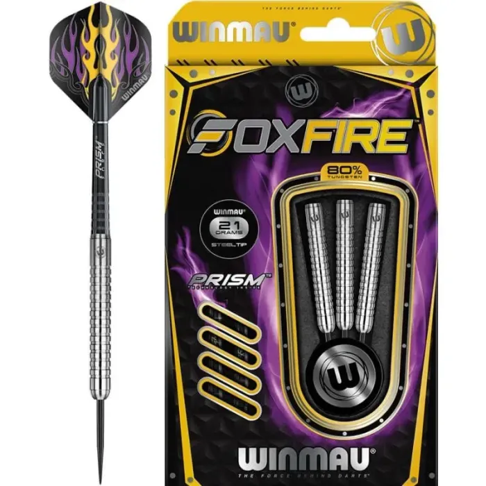 Winmau FOXFIRE 1 Tungsten 80% - Steel Tip