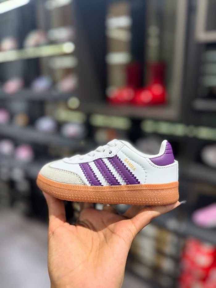 Adidas Samba Purple White