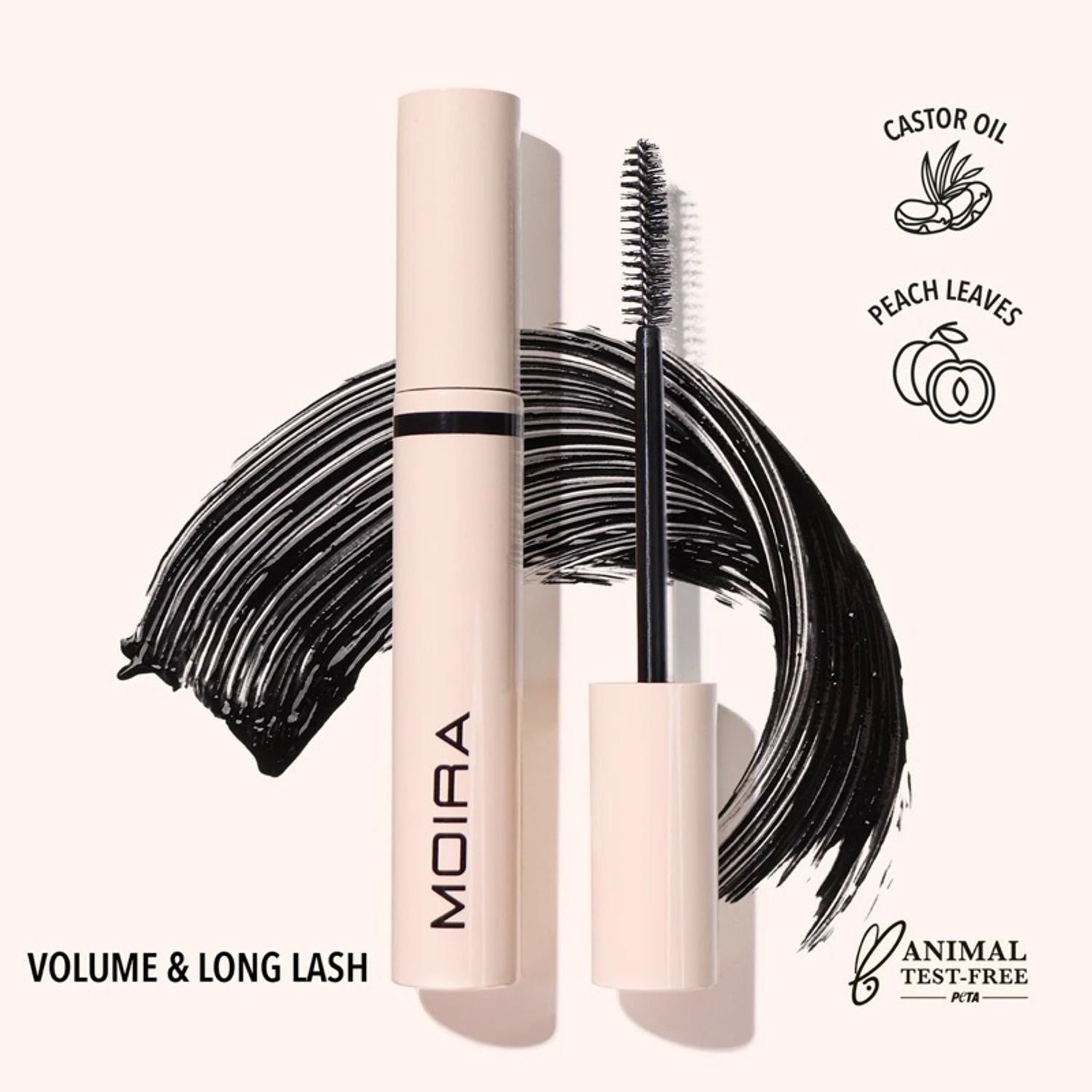 Moira Volume long lash mascara /001/