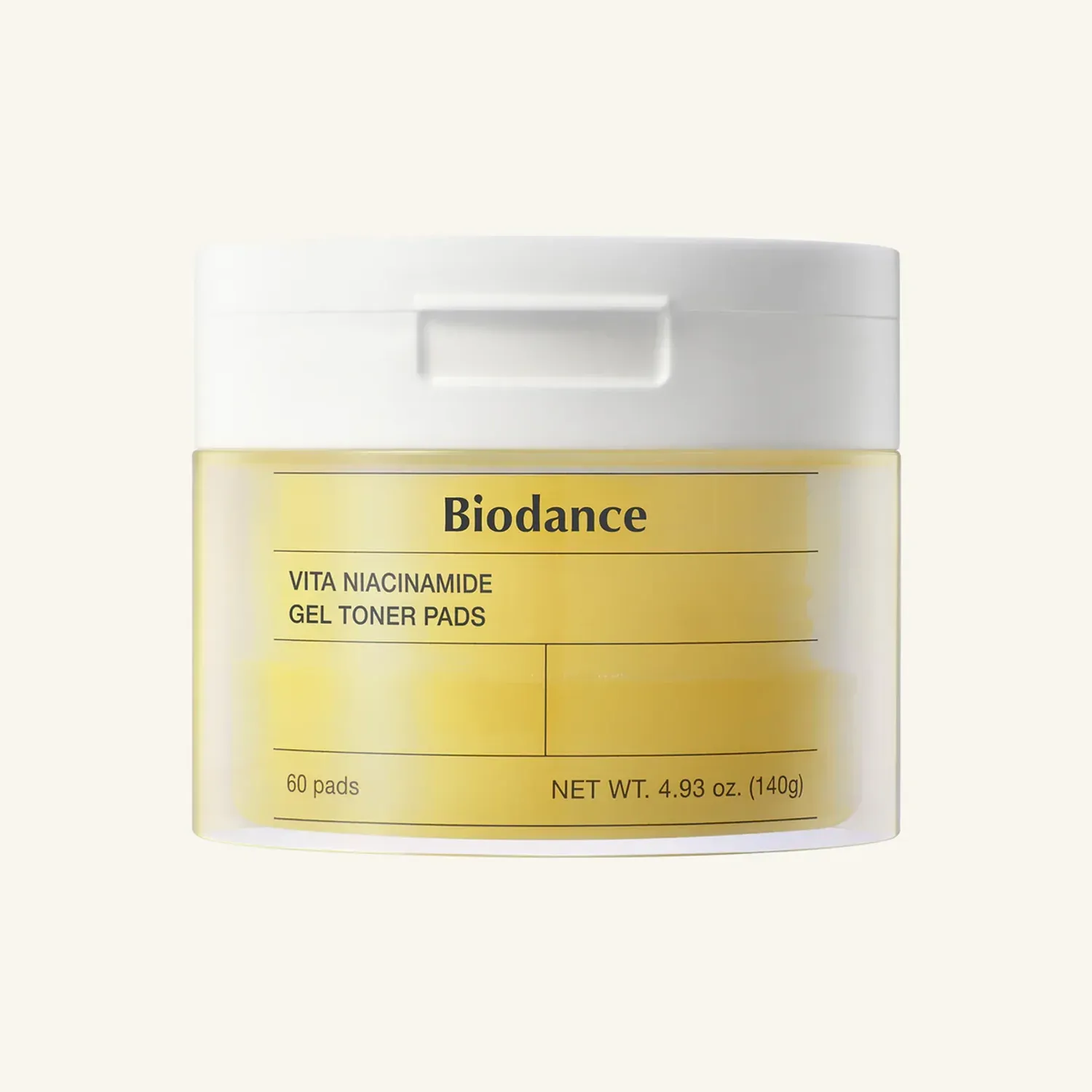 Biodance Vita Niacinamide Gel Toner Pads 60pcs