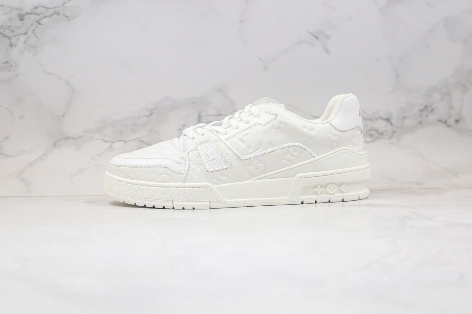 LV Trainer Sneaker White 