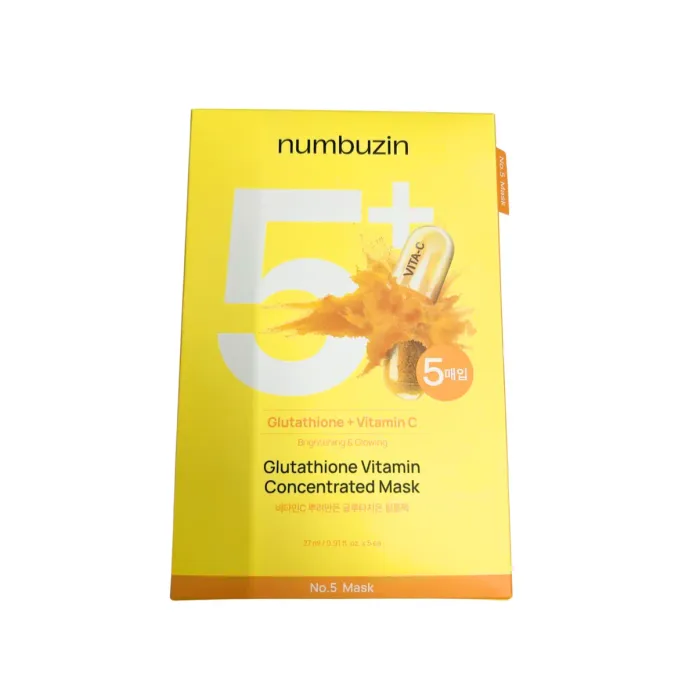 Numbuzin No.5+ Glutathione Vitamin Concentrated Mask