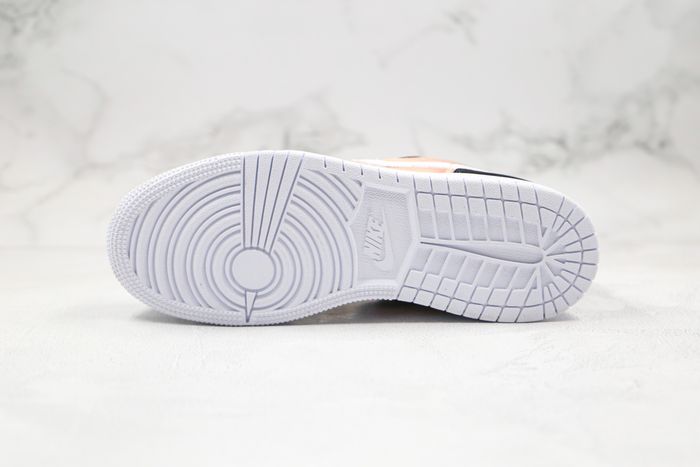 Jordan 1 Low Black White Rose Gold (GS)