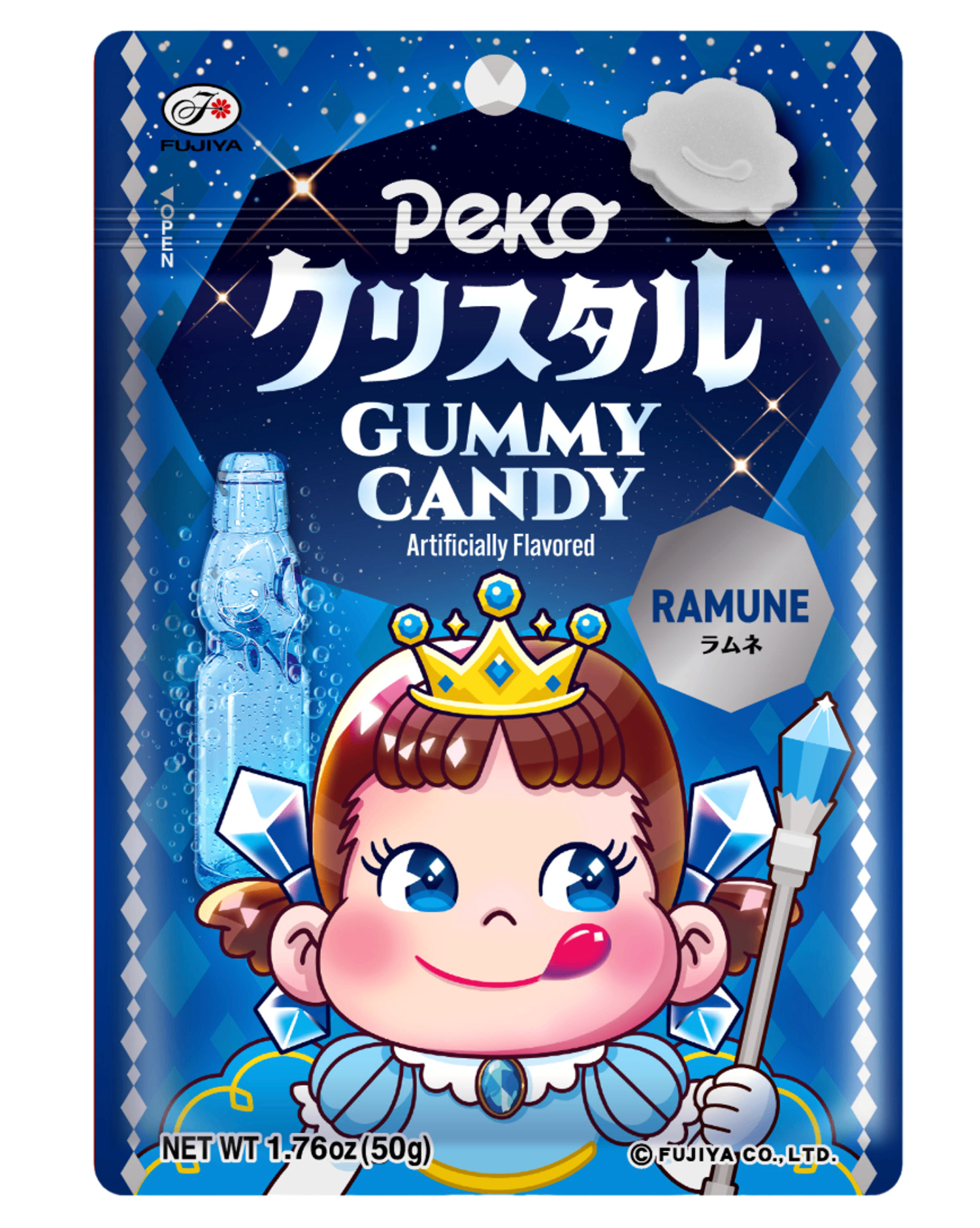 Рамүнэтэй зөөлөн чихэр / Ramune gummy peko 
