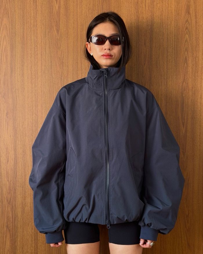 TRACK JACKET - NAVY BLUE