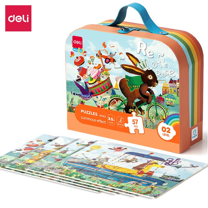 Тоглоом Puzzle цүнхтэй DL H743