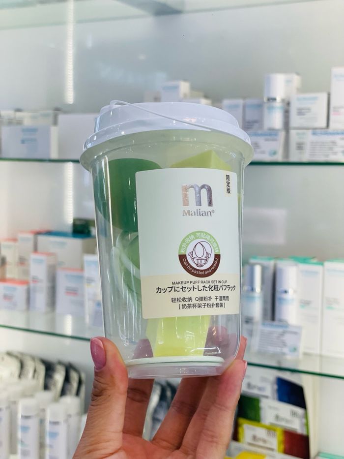 Malian makeup puff pac set