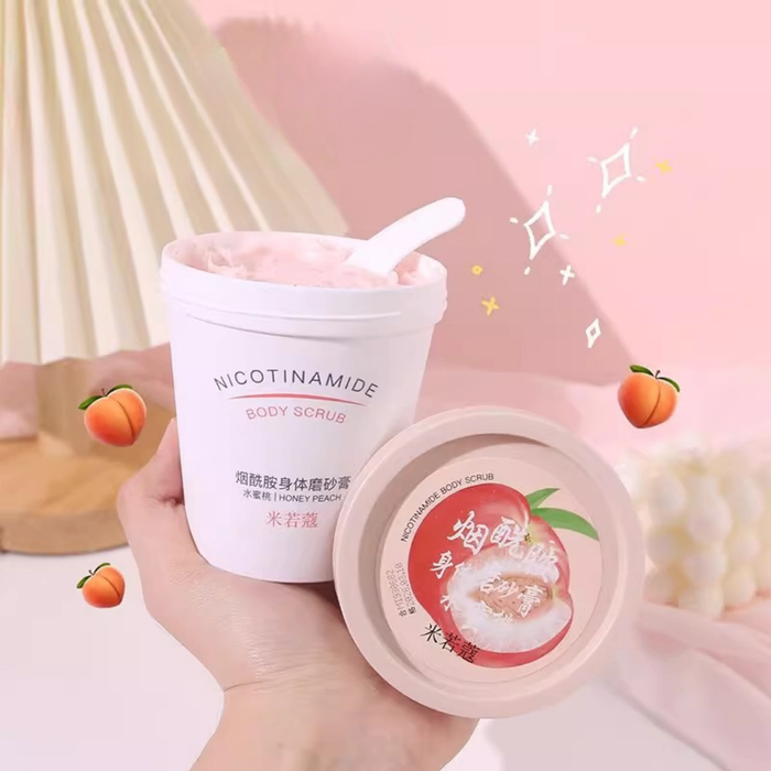 🍑 Nicotinamide Body Scrub – Биеийн гуужуулагч