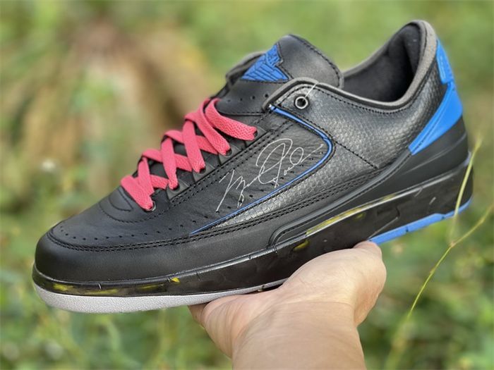 Jordan 2 Retro Low SP Off-White Black Blue