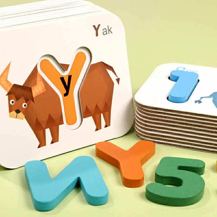 Alphabet paired card