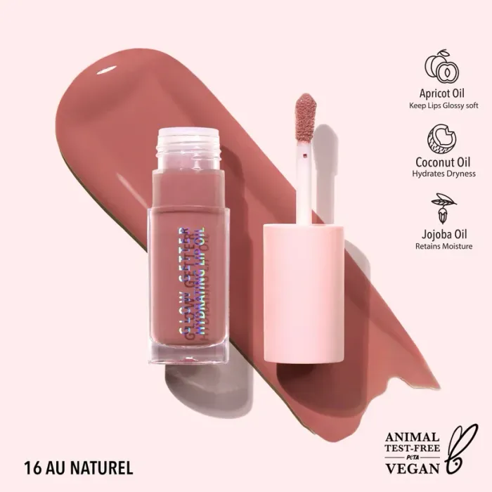 Moira Glow getter hydrating lip oil /016/ Au Naturel