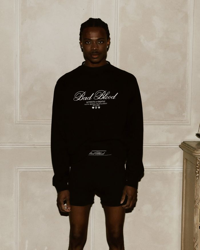 Classic Logo Man to Man - Black