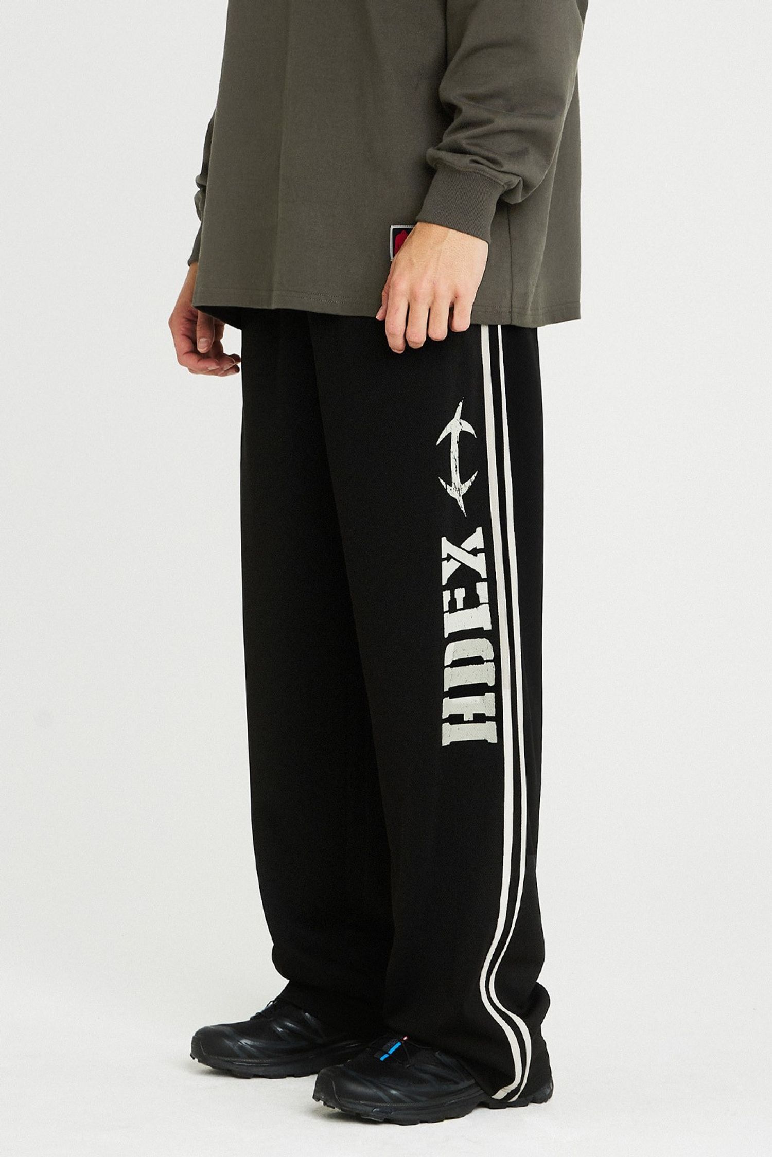 Giant Fit Mesh Wide Pants 