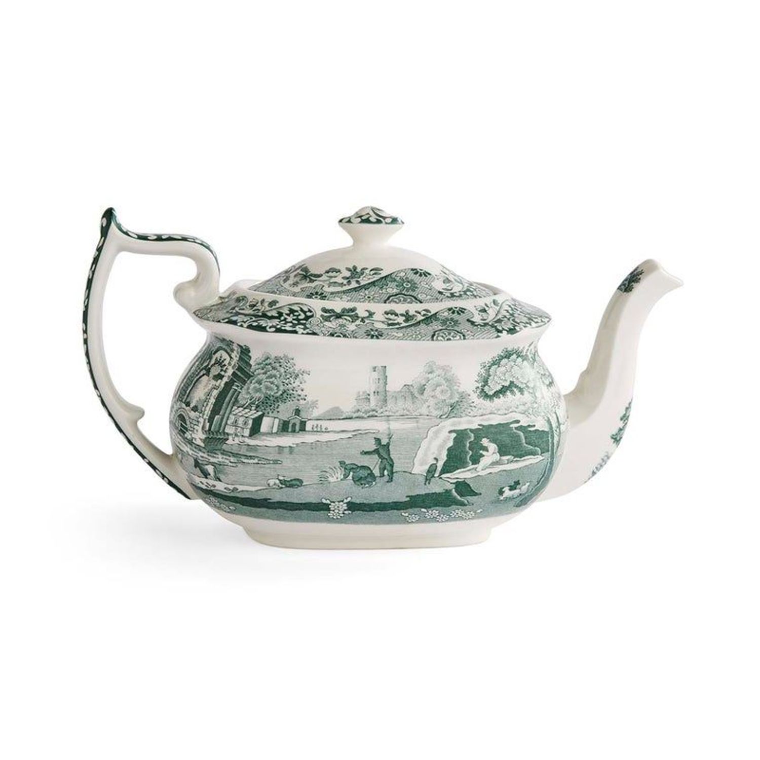 Spode Heritage Green Italian Teapot  1.1L