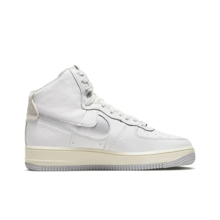 Nike Air Force 1 High Sculpt White Silver Women's