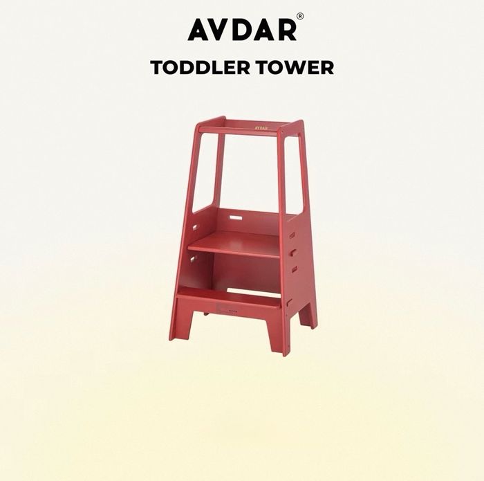 Toddler tower WINE RED