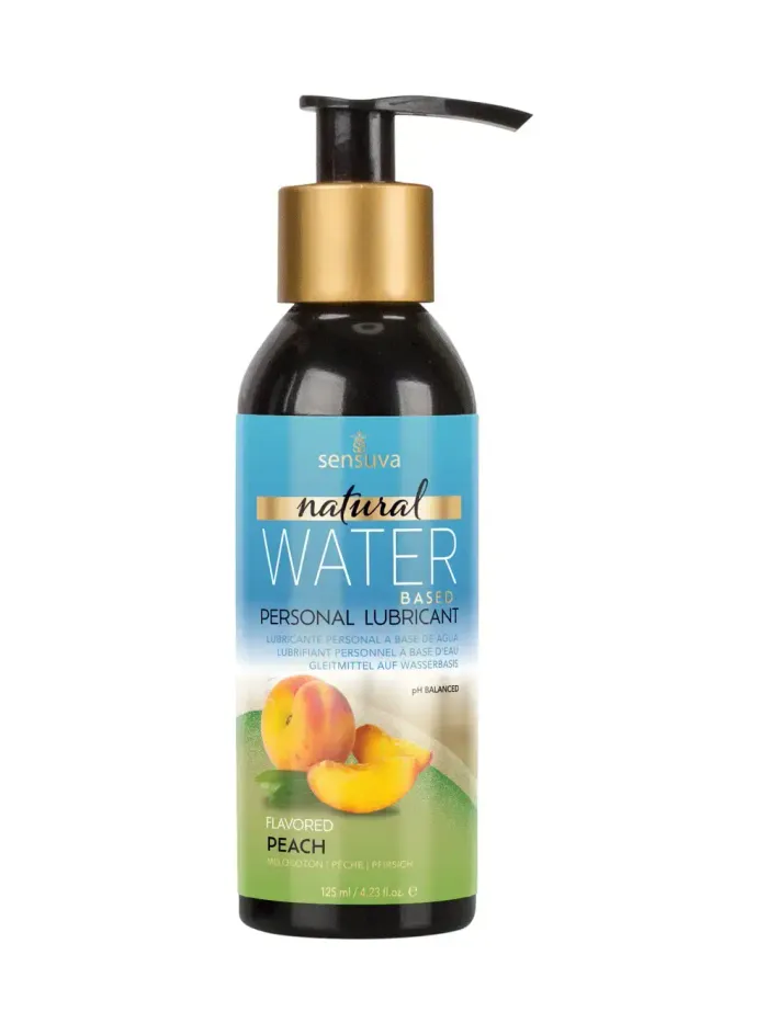 Natural Water-Based Personal Lubricant - Peach
