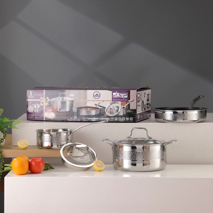 Stainless Steel Cookware Set 