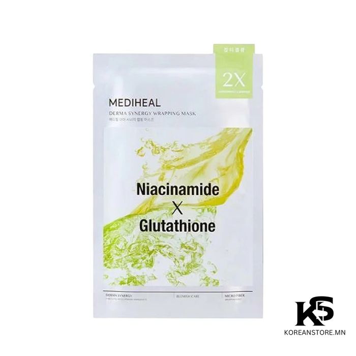 Mediheal Niacinamide x Glutathione sheet mask