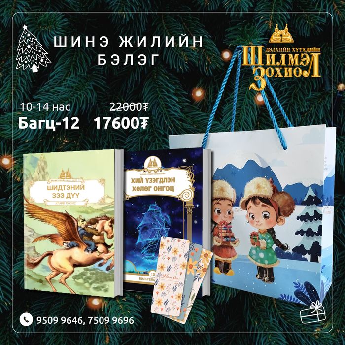 10-14 настай хүүхдийн шинэ жилийн бэлгийн багц 12