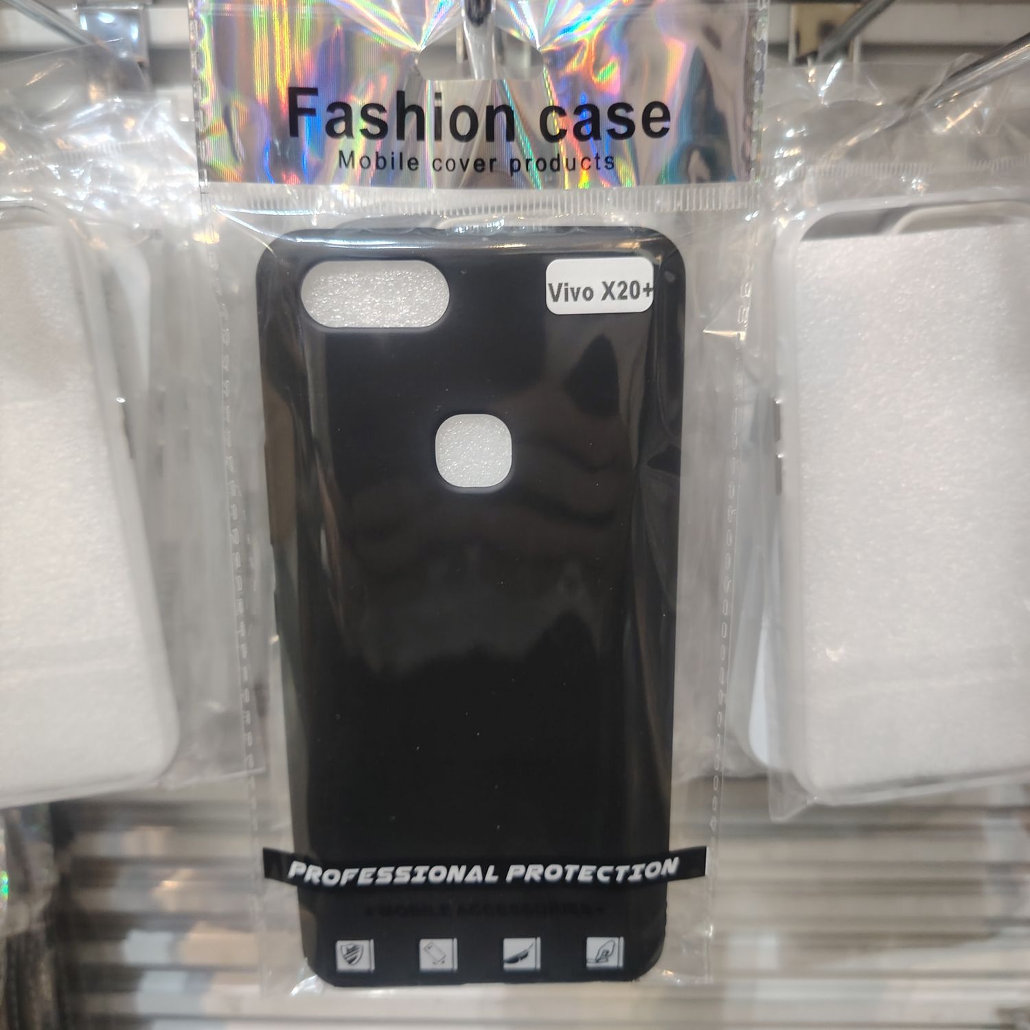 Vivo X20 Plus Хар & Өнгөгүй Кэйс  